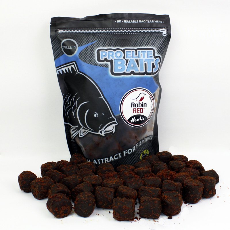 Pro Elite Baits Robin Red Attractor Pellets Drilled 14-20mm 800gr