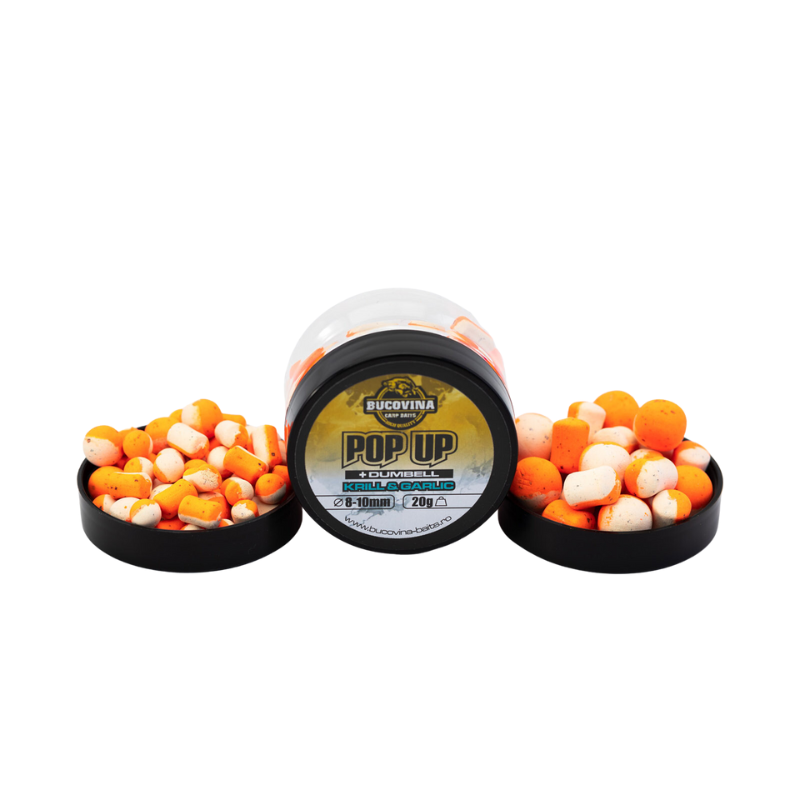 Bucovina Baits Pop Up Krill Garlic 14mm