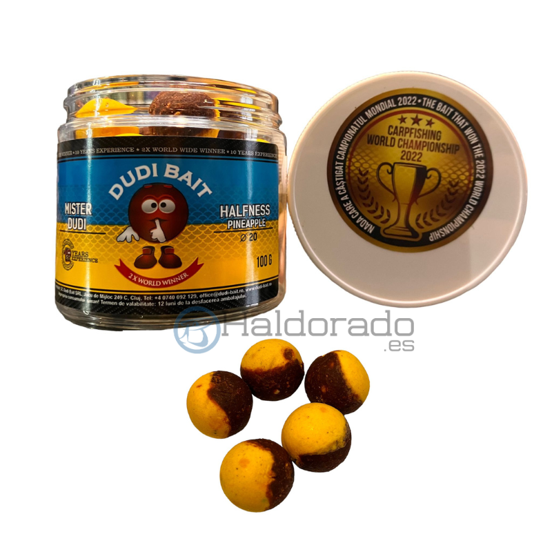 Dudi Baits Mister Dudi Pineapple Halfness 16mm