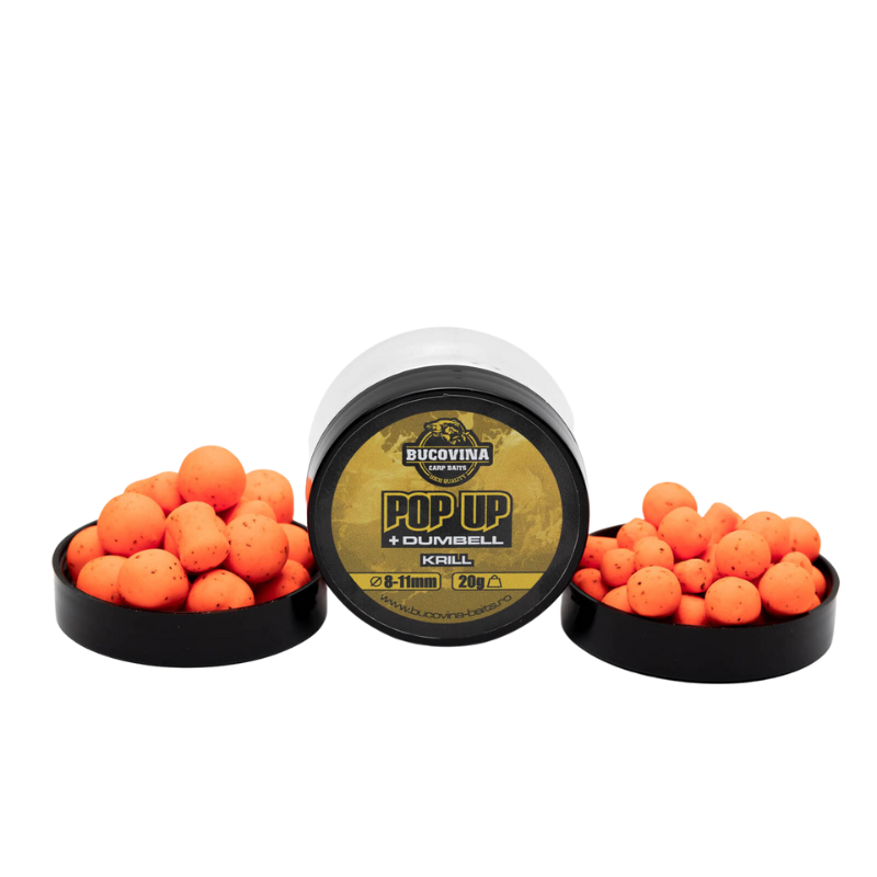 Bucovina Baits Pop Ups Krill 14mm
