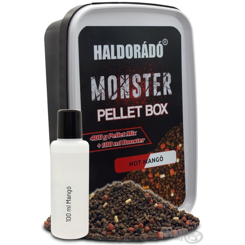Haldorado Monster Pellet Box Hot Mango