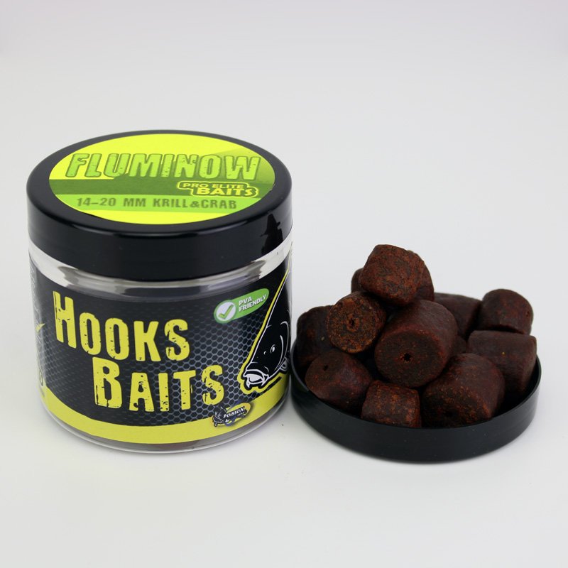 Pro Elite Baits - Krill Crab Hook Baits Pellet Fluminow 14-20mm