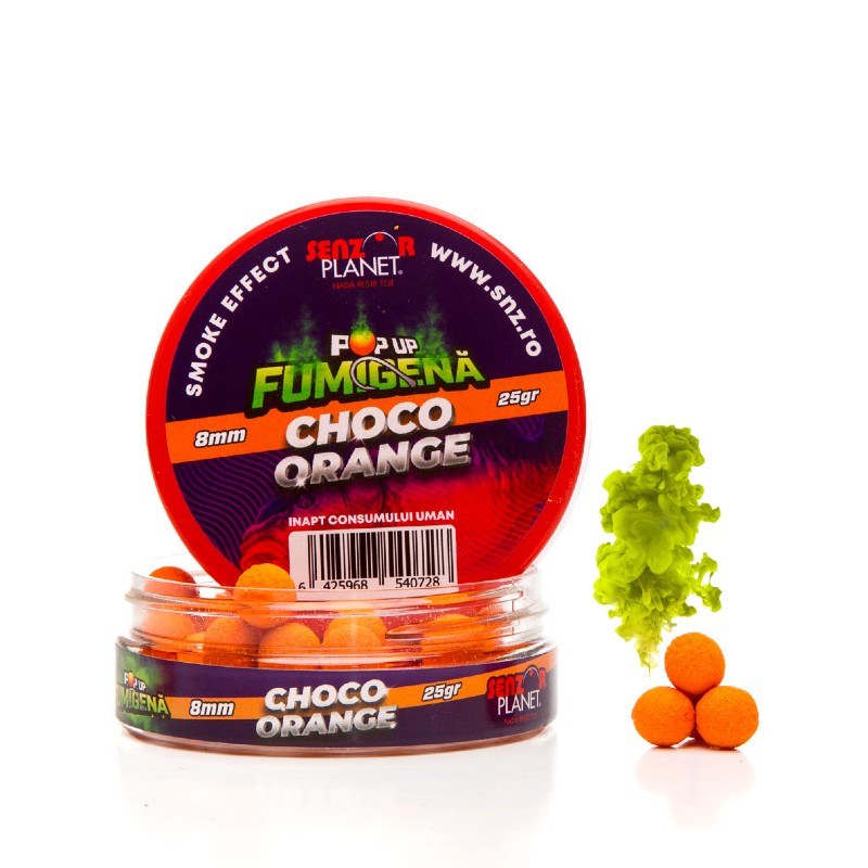 Senzor Planet Flumino Choco Orange Pop Up 8mm