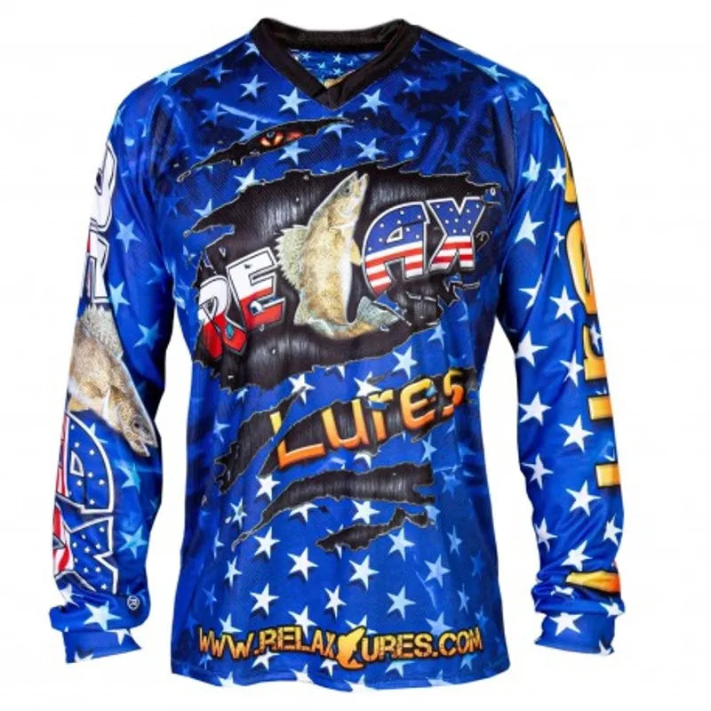 Camiseta Manga Larga Relax Lures Talla L