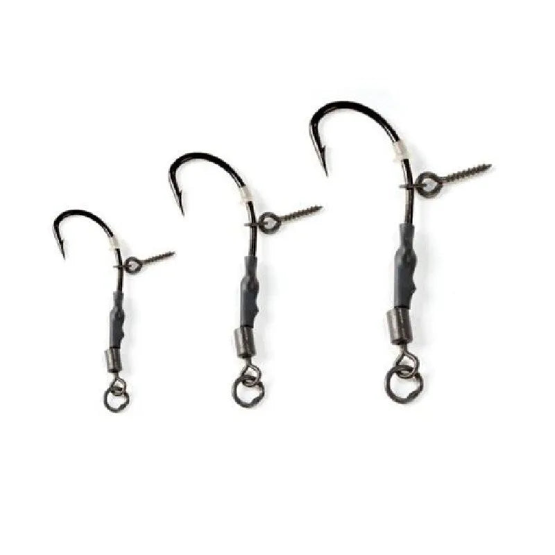 Anzuelos Montados Extra Carp Ronnie Rig Tornillo Nº4