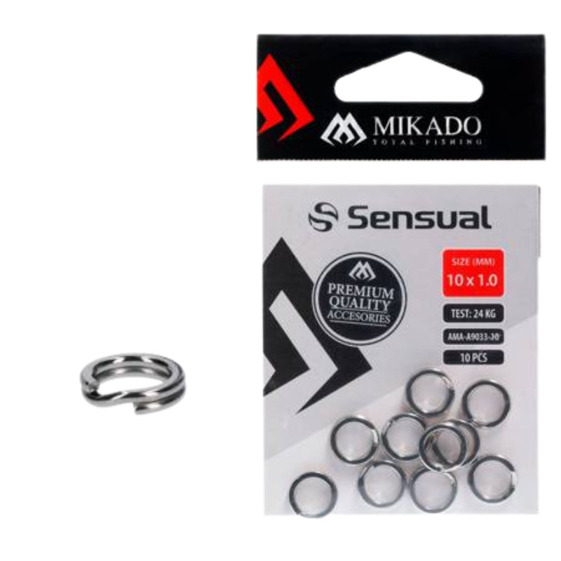 Mikado Anillas Reforzadas Tamaño 7×0.7 mm 5kg 10uds