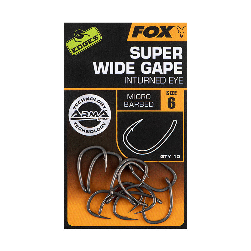 Anzuelos Fox Super Wide Gape Nº 2