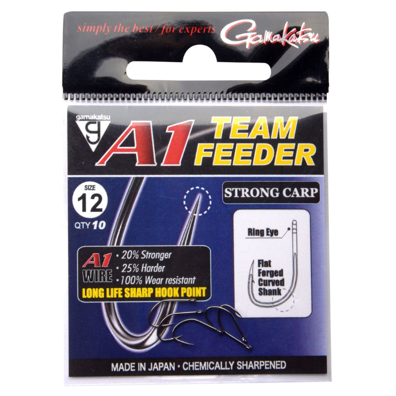 Anzuelos Gamakatsu A1 Team Feeder Strong Carp Nº10