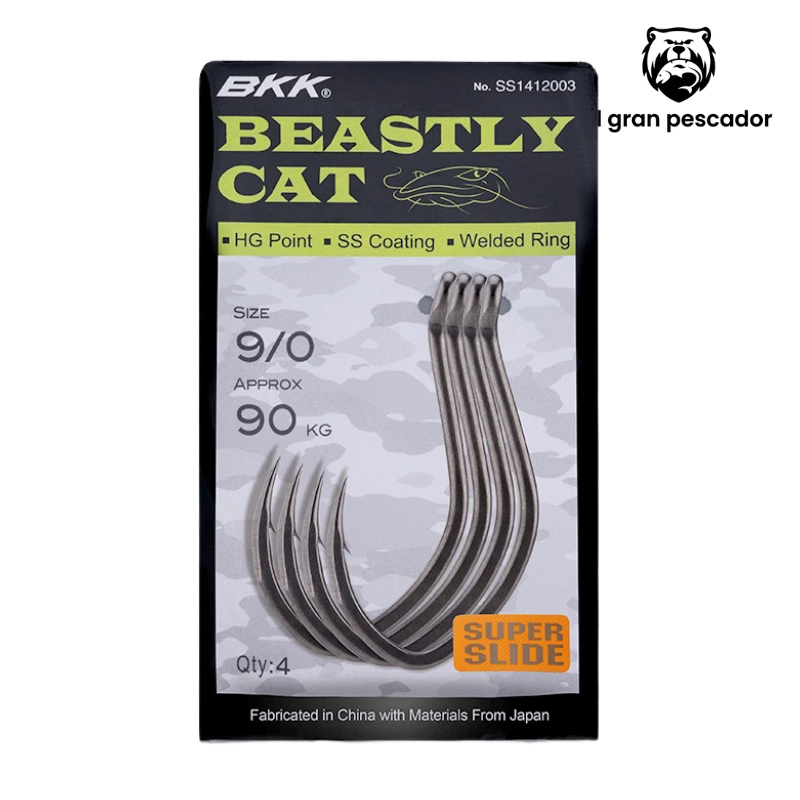 Anzuelos BKK Beastly Cat 7/0 5pcs