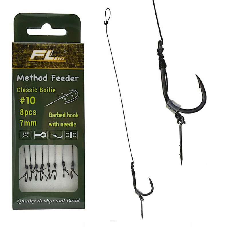FL Method Feeder Anzuelos Classic Size 8 8uds