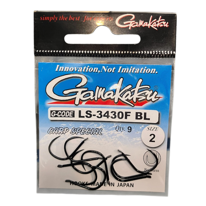 Anzuelos Gamakatsu LS-3430F BL Sin Muerte Size 10