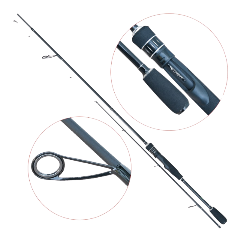 Caña Baracuda King Jig 1,98 m 1-6gr