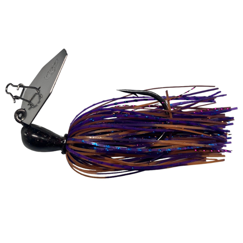 Dynamic Chater Jig Berti Lures Cinnamon Purple 1/2oz 14gr