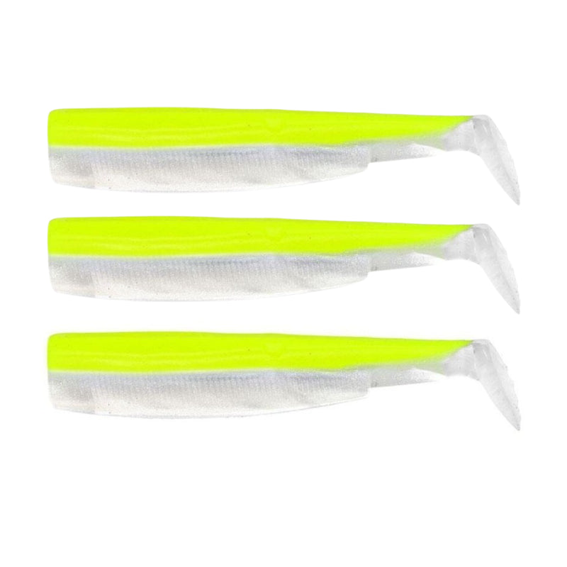 Black Minnow Nº4 140mm 3 Cuerpos Fluo Yellow