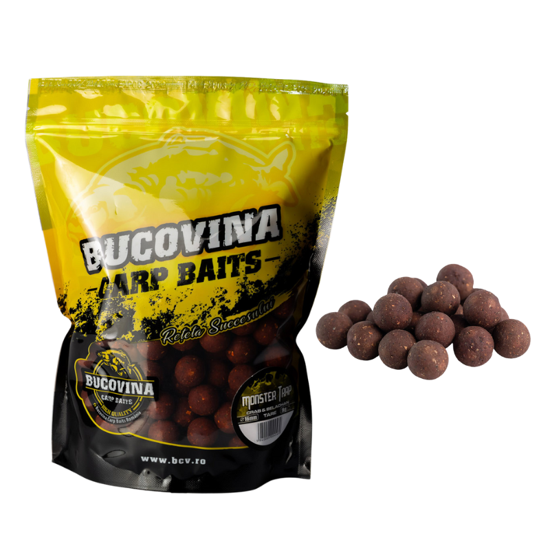 Bucovina Baits Boilies Monster Trap 24mm 1kg