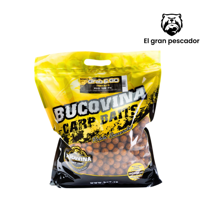 Bucovina Baits Sesion Pack Grab Go Tigernuts 20mm + Hookbait