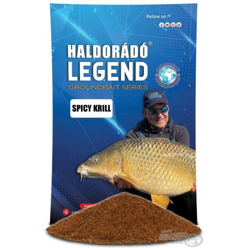 Haldorado Legend Groundbait Spicy Krill