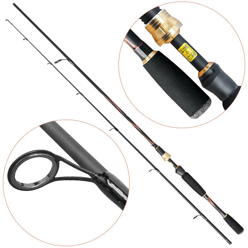 Caña Baracuda Spin Crius 2,40m 8-35gr
