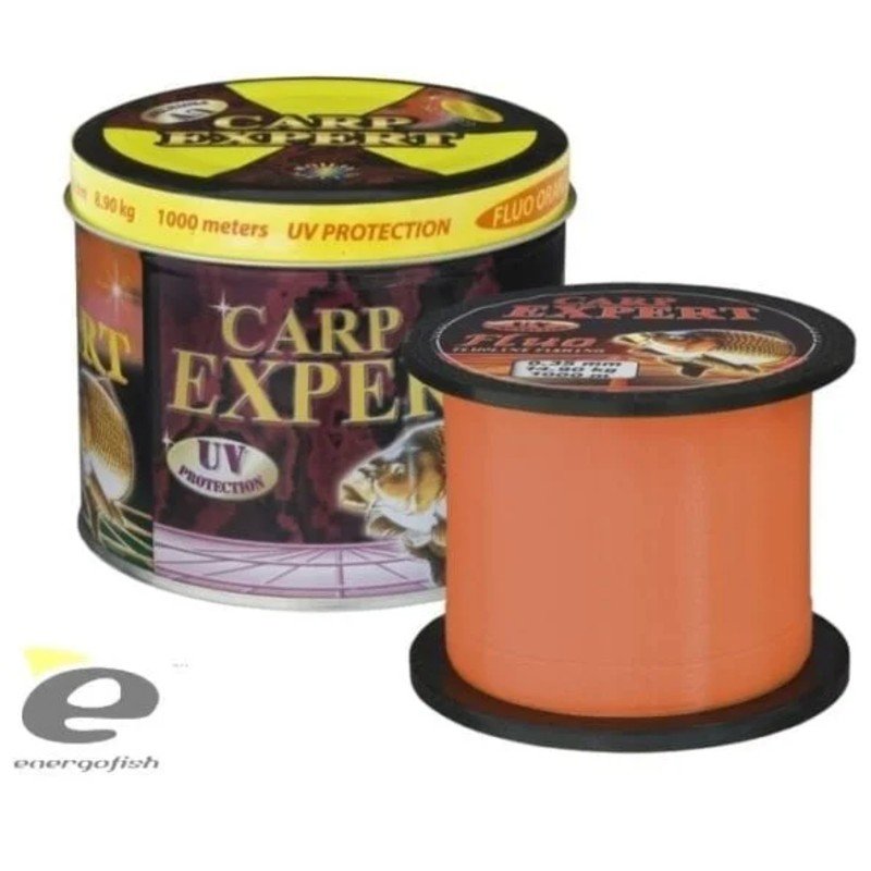 Carp Expert Hilo Fluo Orange 0.35mm 1000m 14.9kg