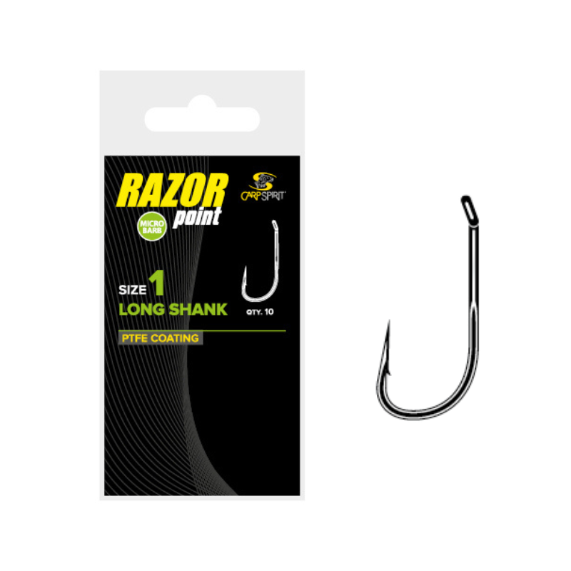 Anzuelos Carp Spirit Long Shank Nº 4