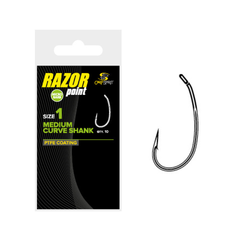 Anzuelos Carp Spirit Medium Curve Nº 8