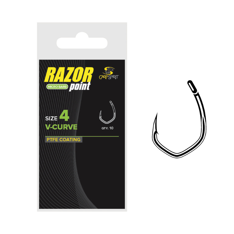 Anzuelos Carp Spirit V-Curve XS Nº 2