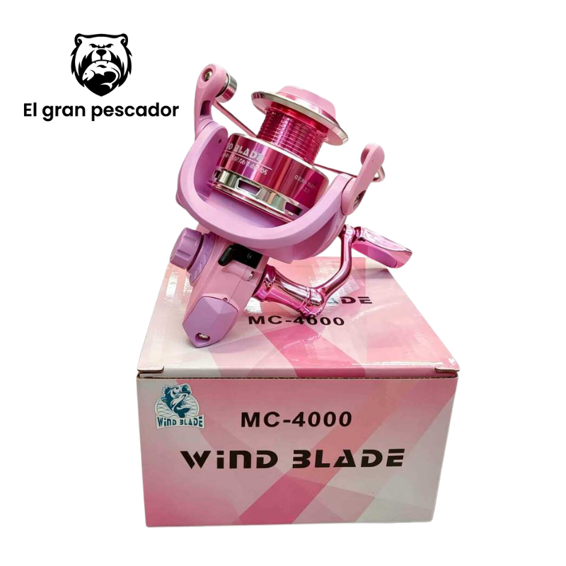 Carrete Spinning Wind Blade Rosa 3000