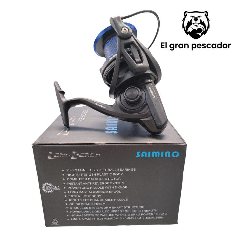 Carrete Wind Blade Long Beach CF10000L