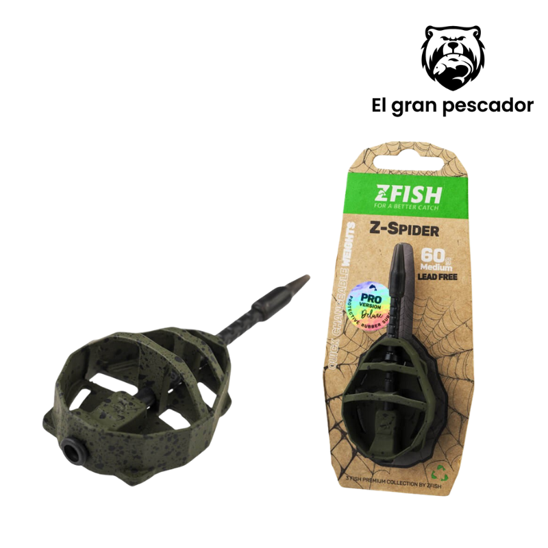 Cebador Method Zfish Spider Large 80gr