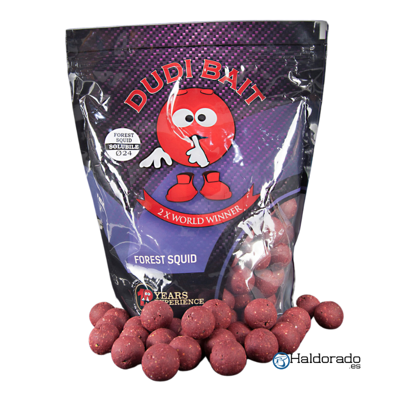 Dudi Baits Forest Squid Boilies 24mm 1Kg