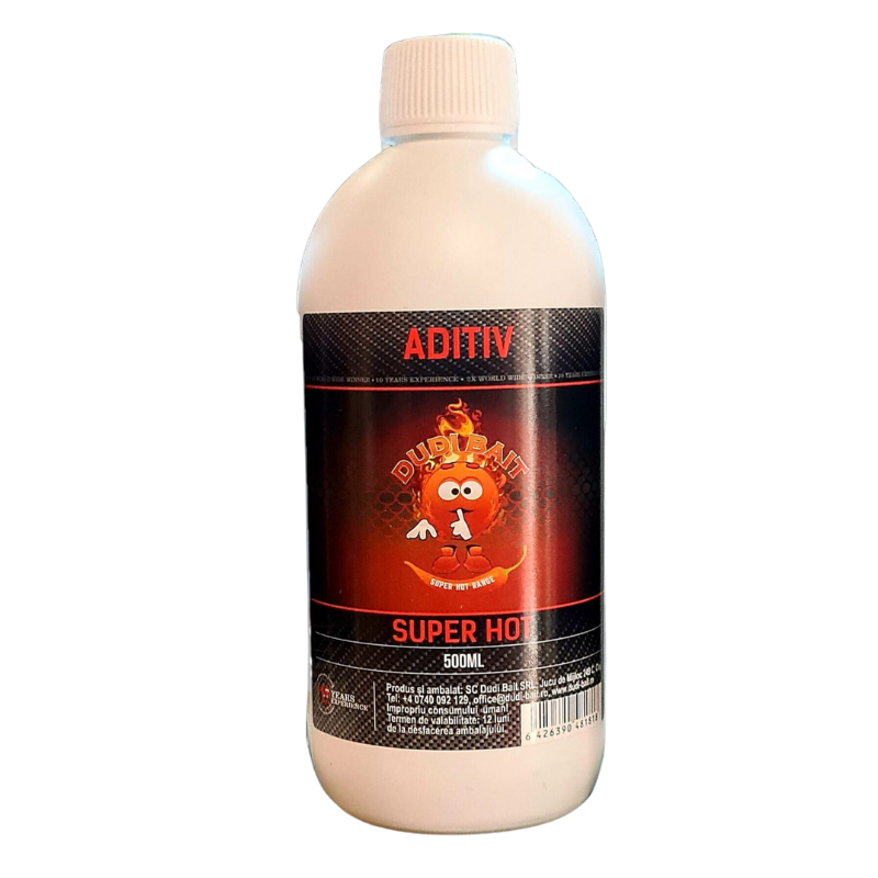 Dudi Baits Mister Red Super Hot Range Dip 500ml