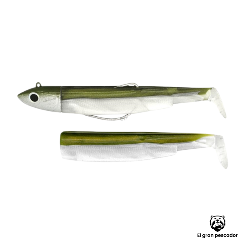 Black Minnow Nº2,5 105 Combo Khaki 16gr