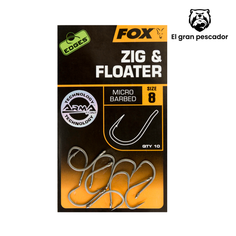 Anzuelos Fox Zig Floater Nº 6