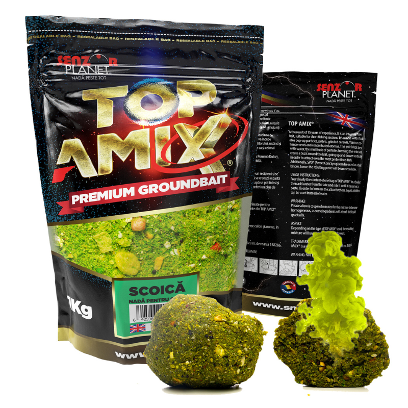 Senzor Planet Groundbait Mussel Top Amix