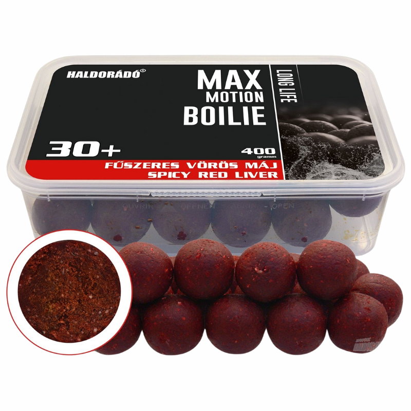 Haldorado Max Motion Boilie Spicy Red Liver 30mm