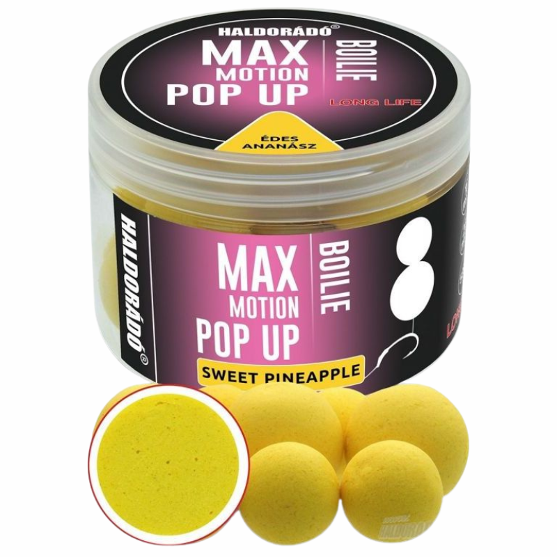 Haldorado Max Motion Pop Up Sweet Pineapple 16-20mm