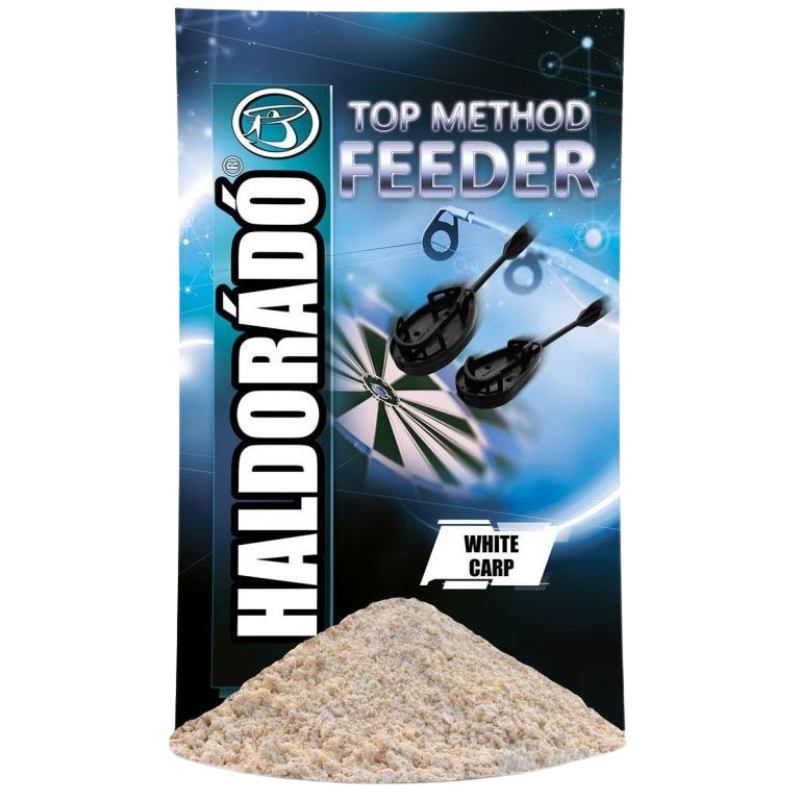 Haldorado Groundbait Top Method Feeder White Bomb