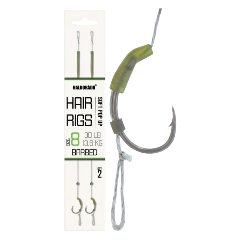 Anzuelos Montados Haldorado Pop Up Hair Rigs Size 4