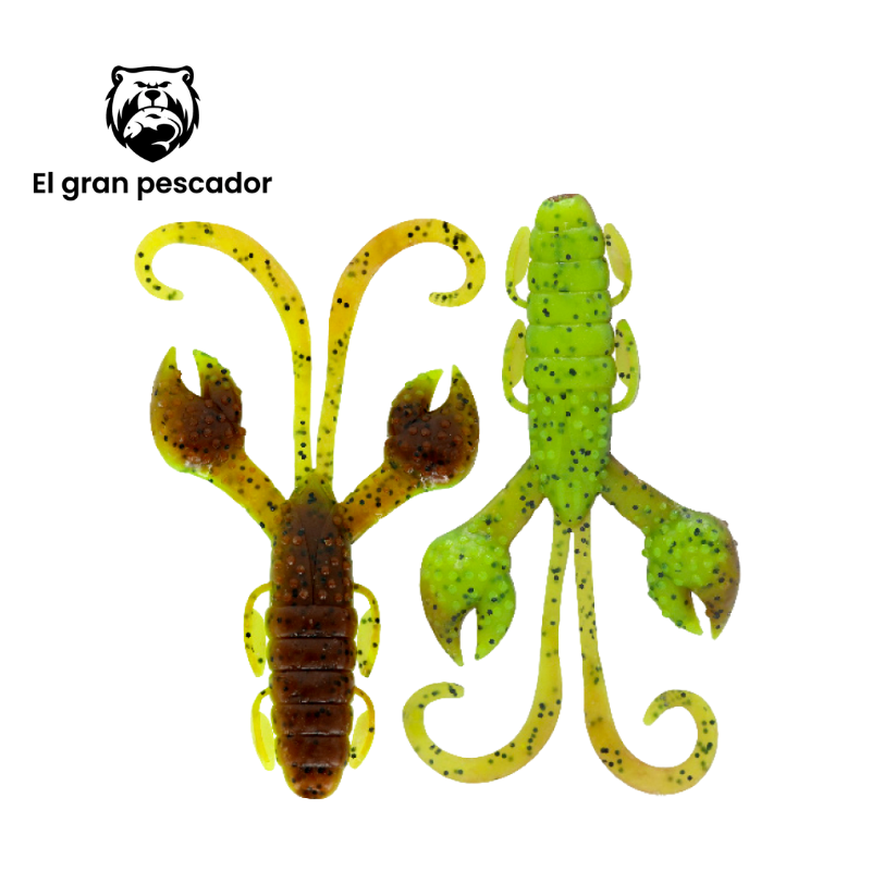 Vinilos Herakles Bull Craw GP/CH 4´´ 7pcs