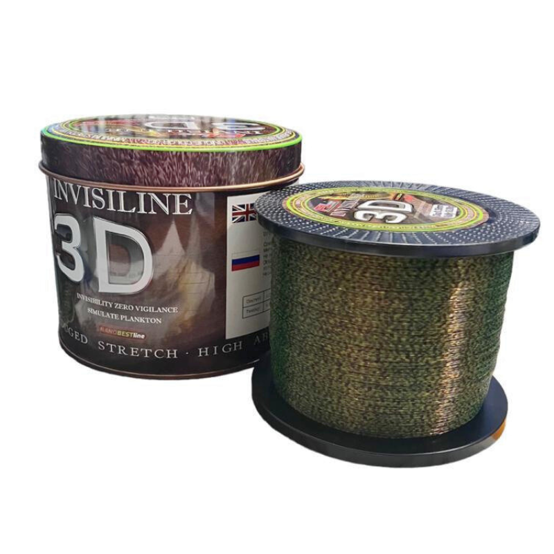 Hilo FL Invisiline Camuflage 3D 0,30mm 1200m 13,90kg