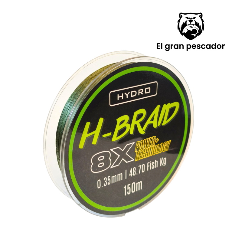 Trenzado PE Hydro H-Braid 150m 8x