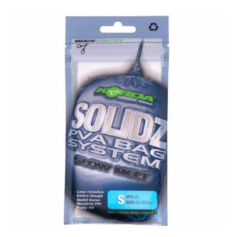 Korda Solidz PVA Bags Sistem Slow Melt S