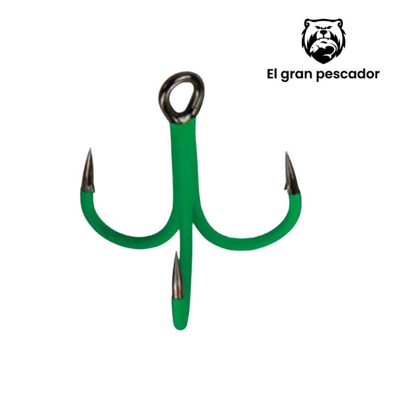 Poteras X6 Madcat Verdes 2/0 4pcs