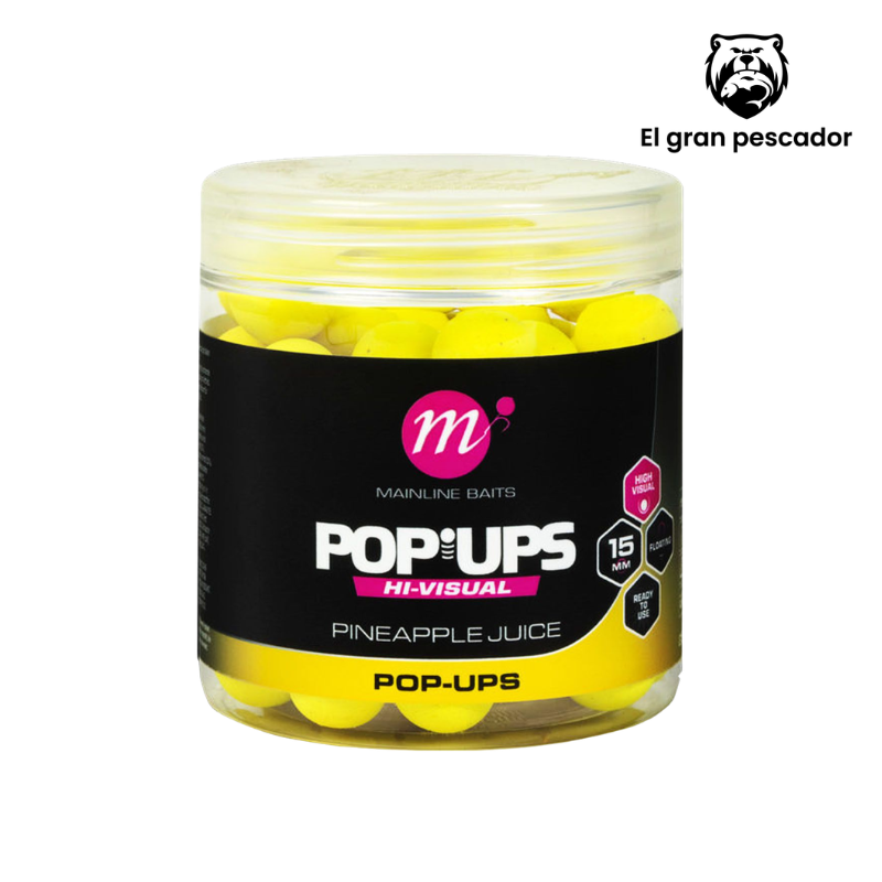 Mainline Hi-Visual Pop Ups Pineapple Juice 15mm