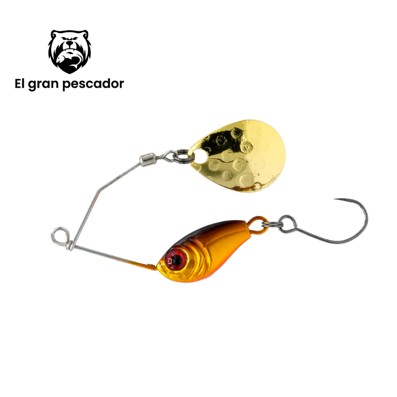 Señuelo Herakles Micro Spinerbait 3,4g Kinkuro