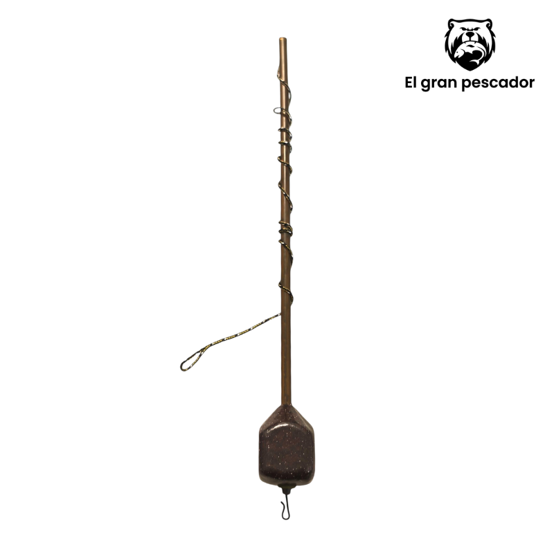 Riot Plomo Cubo con Tubo Verde 4mm Lead Core y Enganche Rapido 80gr