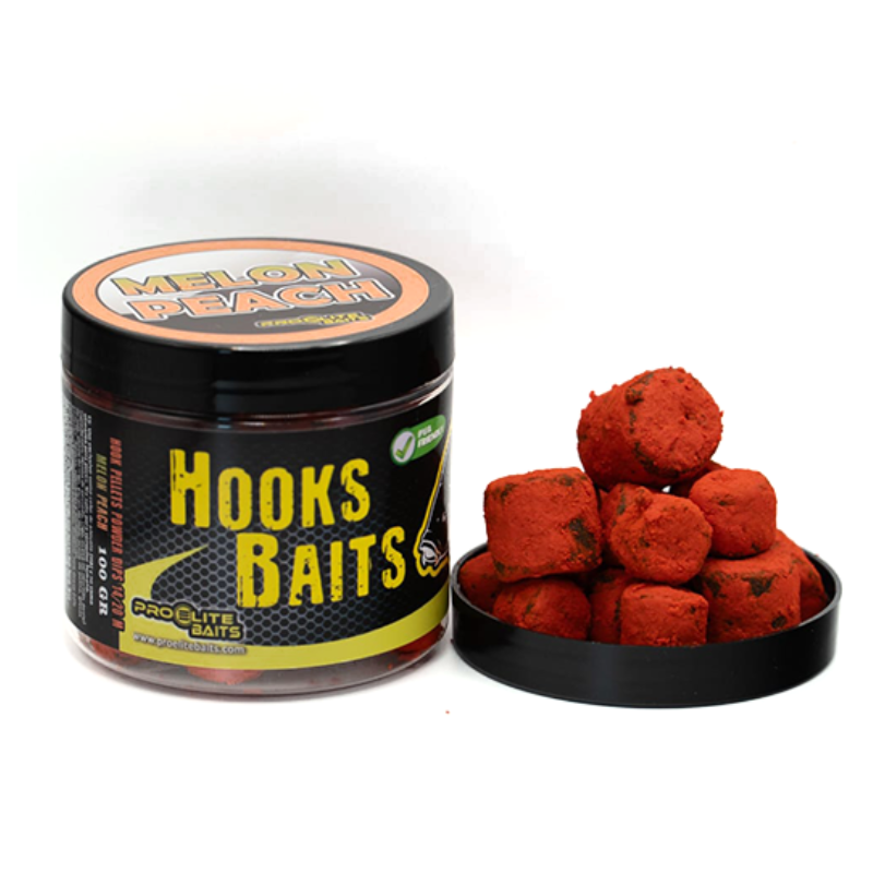 Pro Elite Baits Melon Peach Hook Baits Powder Dips 14/20mm
