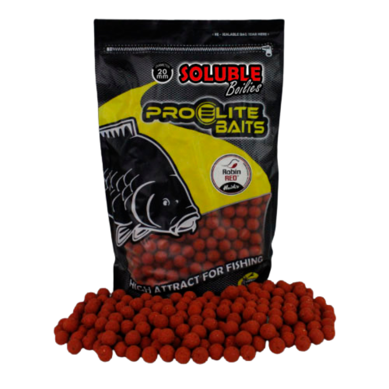 Pro Elite Baits Robin Red Boilies Solubles 20mm 3,5kg
