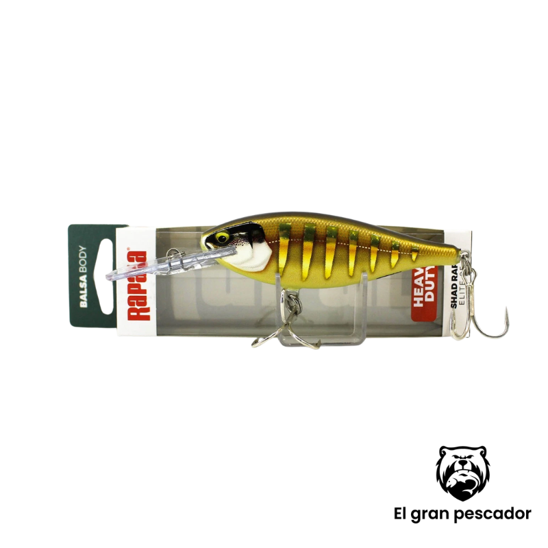 Rapala Shad Rap (Peces Grandes) 95mm 20gr 3,5m Perca
