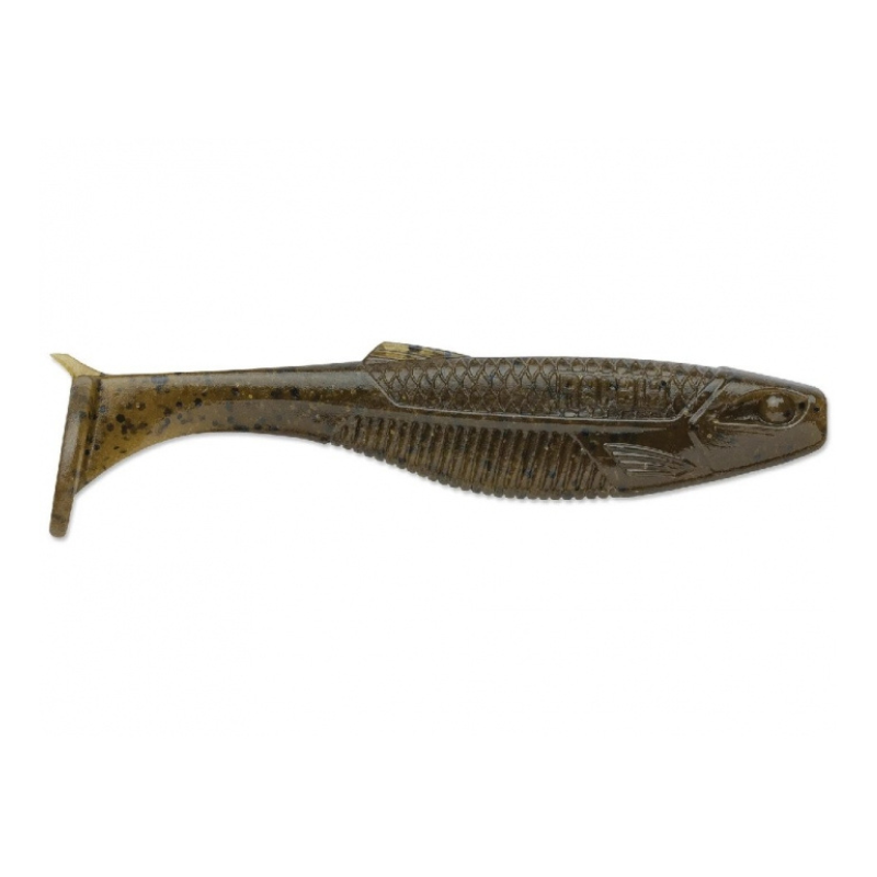 Vinilos Rapala CrushCity Green Pumpkin 4´´ 10cm 6unidades